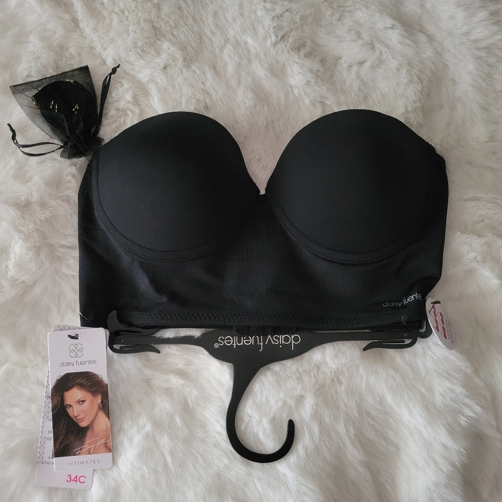 🩵DAISY FUENTES BRAND NEW HOURGLASS CONVERTIBLE LONGLINE BRA SIZE 34C